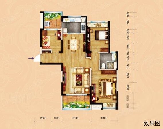 【10图】汤山 句容碧桂园凤凰城风雅苑 大三房