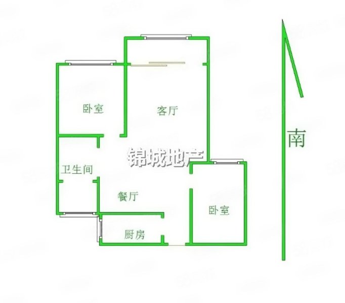 梧桐世家 中间楼层 精装修 全南户型 拎包入住 设施齐全