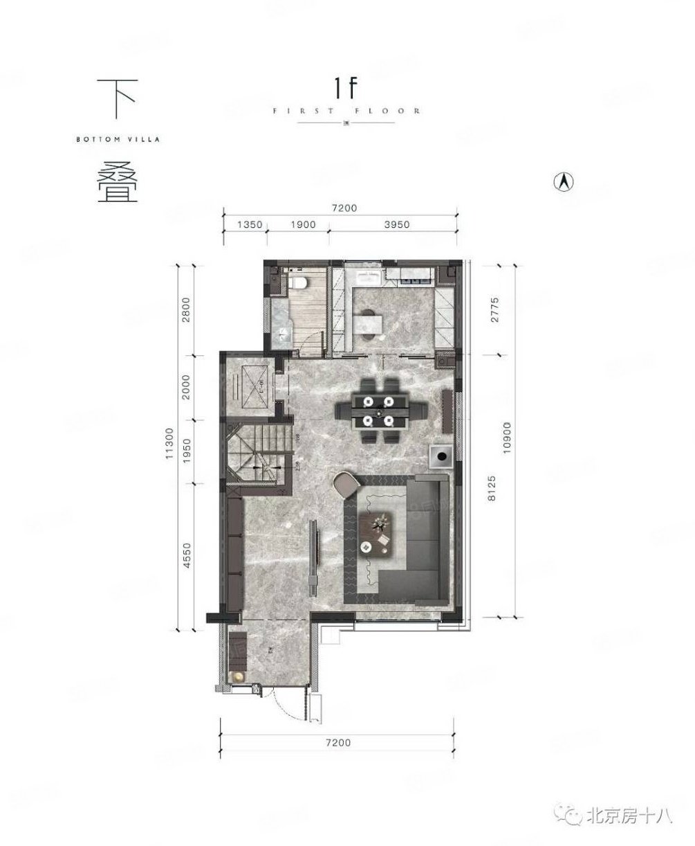 和锦薇棠4室3厅4卫220㎡南北1326万