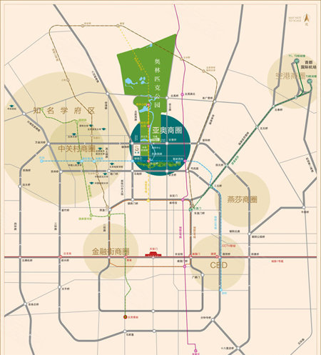 亚奥商圈人口_北京亚奥商圈建筑