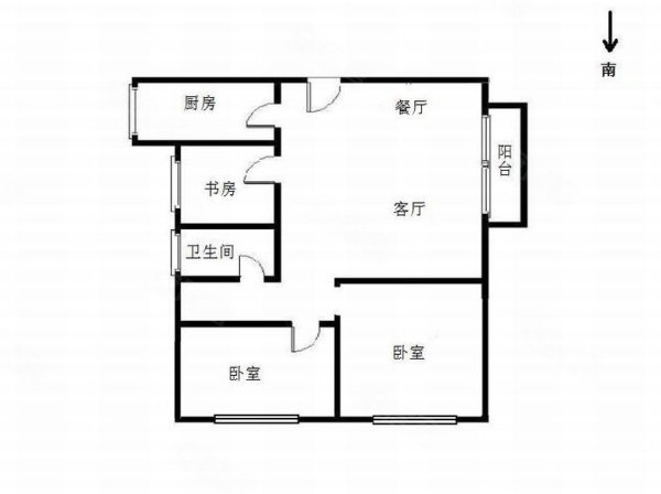 【多图】《麦田认证房》108平三居 得房率86