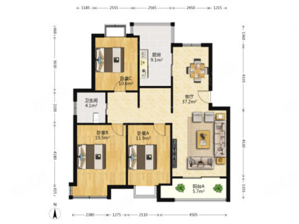 新天地荻泾花园公寓住宅