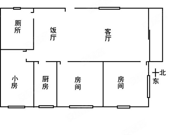 【多图】青龙坊小区,建设租房,近肿瘤医院精装三室一厅一卫干净整洁