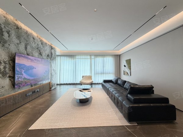 高端科技住宅_一梯一户185平洋房大平层_全屋定制_拎包即住