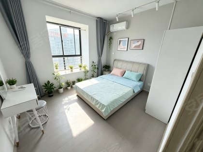 天鹅湾花园_合肥大剧院地铁_天鹅湖万达_朝南带飘窗_拎包入住