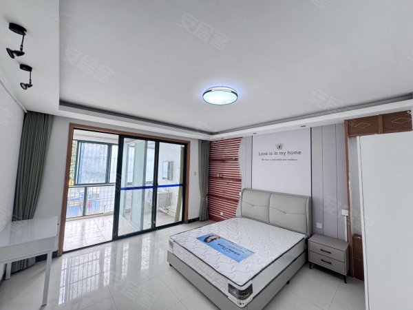 阳台独卫，可月付，民用水电，大学城北，中环城，星达城