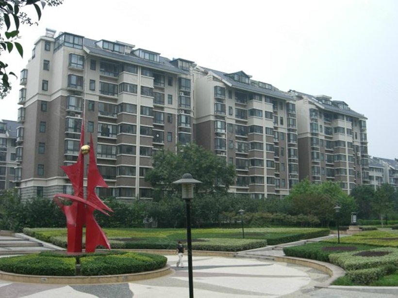 济南 上海花园小区照片