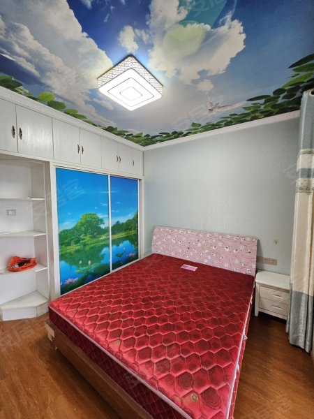新店花园_精装两室自住装修全屋定制衣柜民用水电