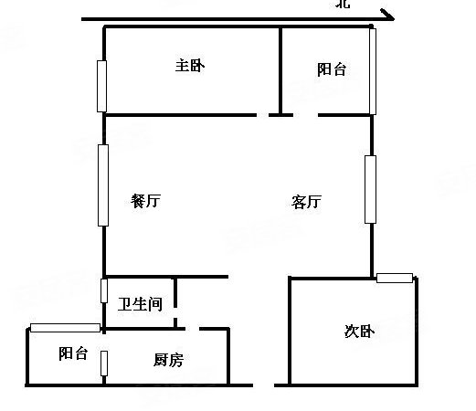 广州黄埔文冲瑞东花园瑞东花园 2室2厅1卫 南北通透 电梯房 配套齐全