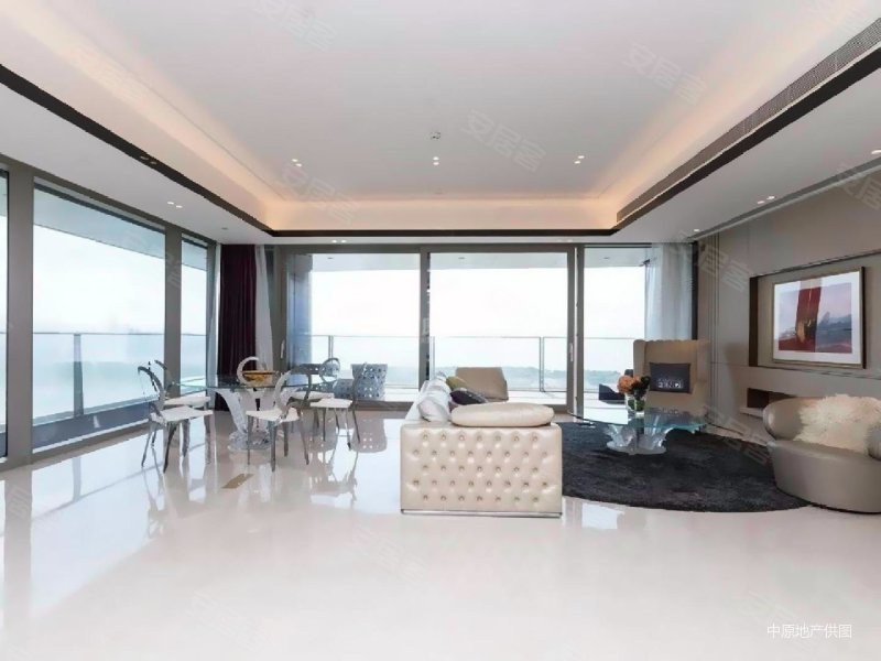 深圳湾一号t6栋全海景a户型全新未住大l形观景
