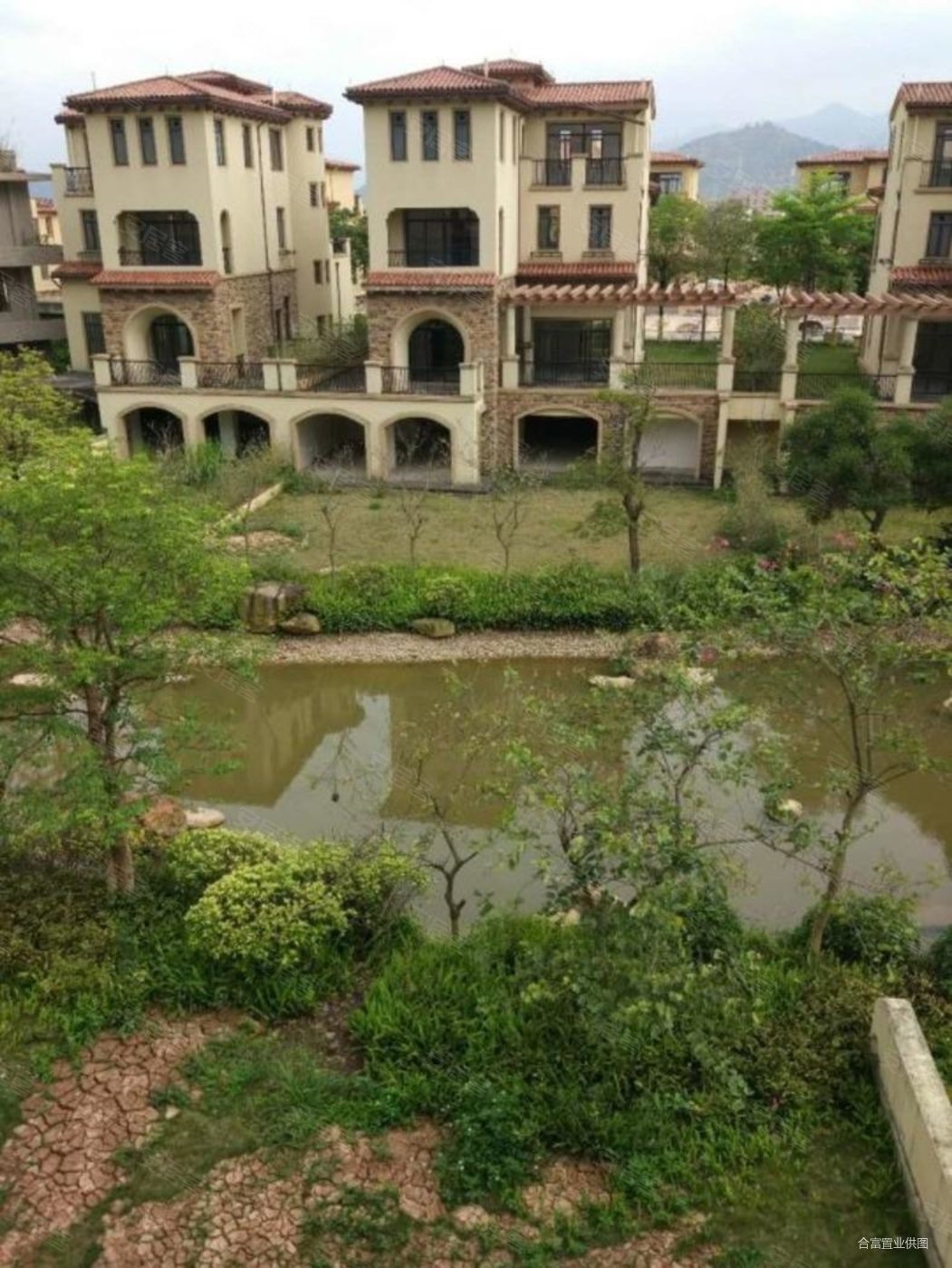 珠光流溪御景独栋大别墅全新未住各付各税送300方花园
