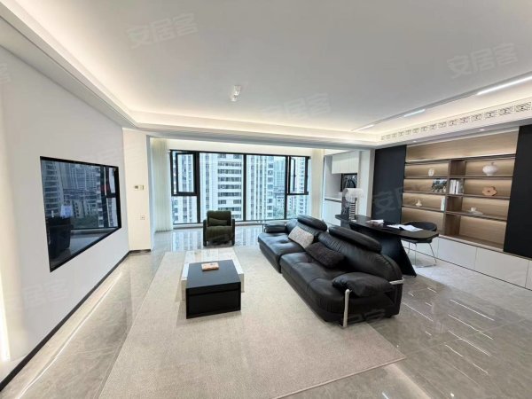 建发珺和府_骆岗中央公园旁_大横厅落地窗_随时看房_拎包入住
