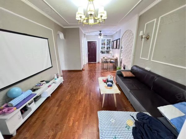 东方蓝海业主自住精装三房中央空调全屋暖气家具家电齐全拎包入住