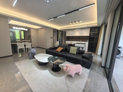 真图实拍_珺和府_大横厅_三房两卫_全屋定制_中央空调地暖