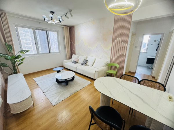 滨湖顺园~边户3房采光通风好~可月付~家电家具齐全~拎包入住