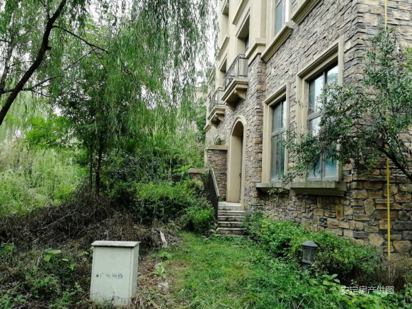 三环内 雁鸣湖畔 绿地一期 双排别墅 产证528平 超大赠送