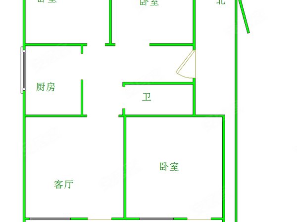 儿童医院整租精装三室一厅房主自住房价格可议随时看房