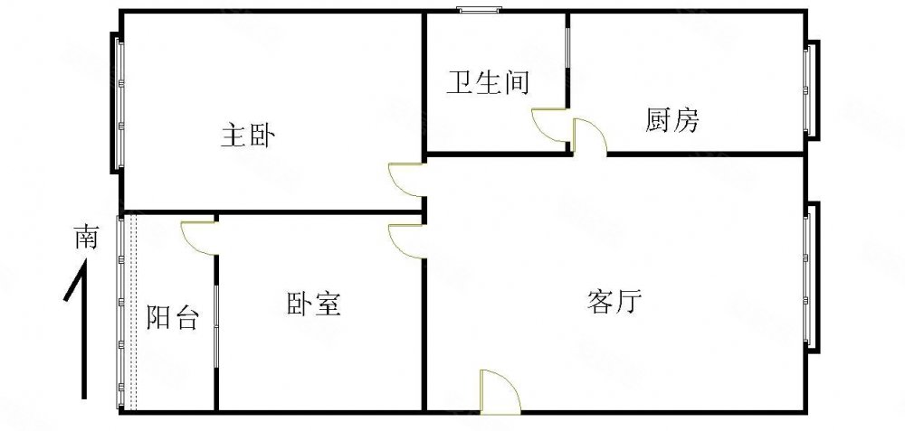 港湾一村2房5128方