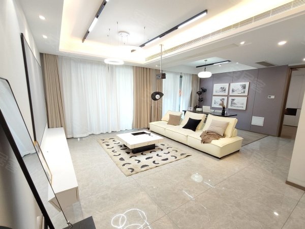 印河湾_大横厅_2房2卫_全屋定制_家具齐全拎包入住