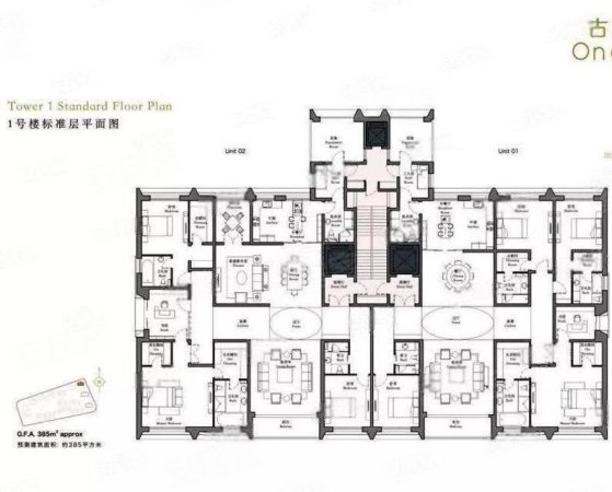 上海房产网>上海二手房>闵行二手房>金虹桥二手房>古北壹号(公寓住宅)