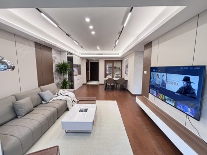 一眼爱上_万科时代之光_复式住宅_小区楼王_全屋定制