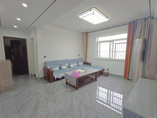京福花园米兰苑_精装大两室_全屋瓷砖_客厅带电视_阳光采光好