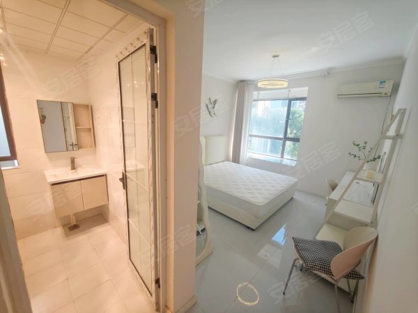 全屋定制瓷砖家具）可短租月付）押一付一）双地铁口）银泰_水街
