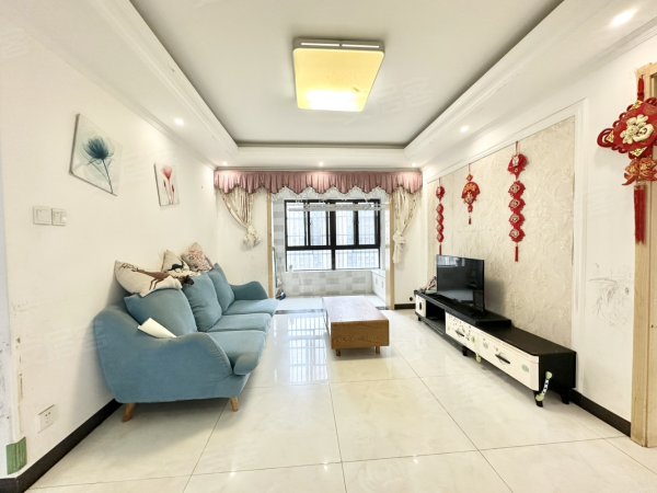 实拍_住家装修蓝光禹洲城_3室2厅1卫__电梯房_精装修