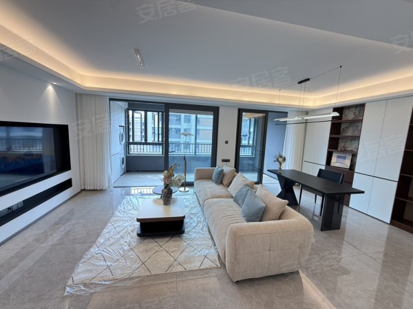 实图实拍_横厅大洋房_中央空调加地暖_可直播_可住家_可月付