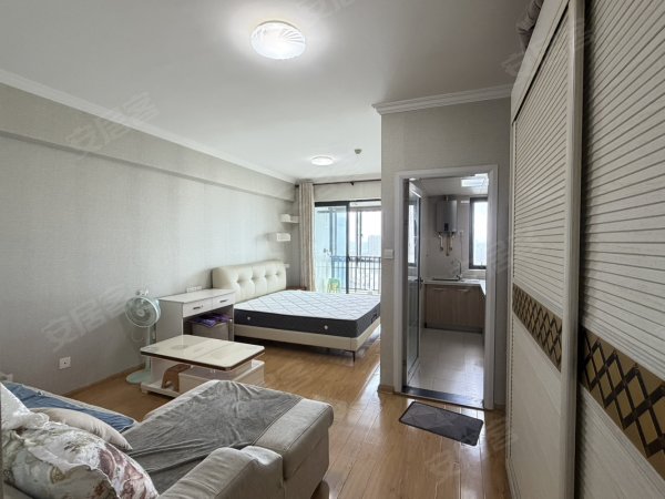 万象城_国开行_华润凯旋门二期_精装一室家具家电齐全拎包入住