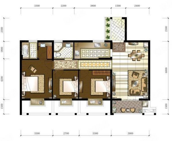 四室户型为什么不如三室户型好看 600x600.jpg