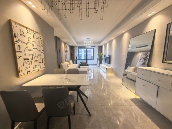 绿城兰园_四房两卫_全屋定制中央空调地暖_拎包入住