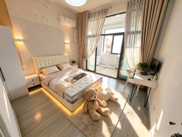 明珠广场_文峰中心_金丰园小区_阳台独卫独厨_拎包入住女生居