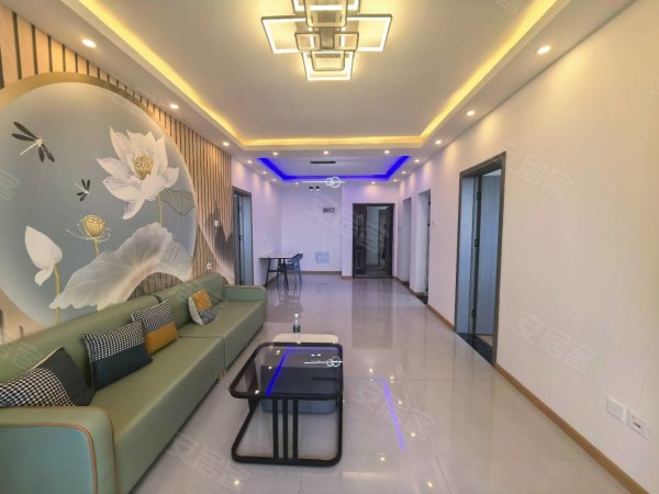 新店雅苑精装大两室_客厅主卧很大_采光好_门口小吃街可月付