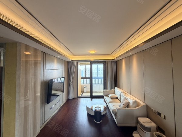 豪装包物业包车位_南北通透带南北两大露台_家具家电齐全采光好
