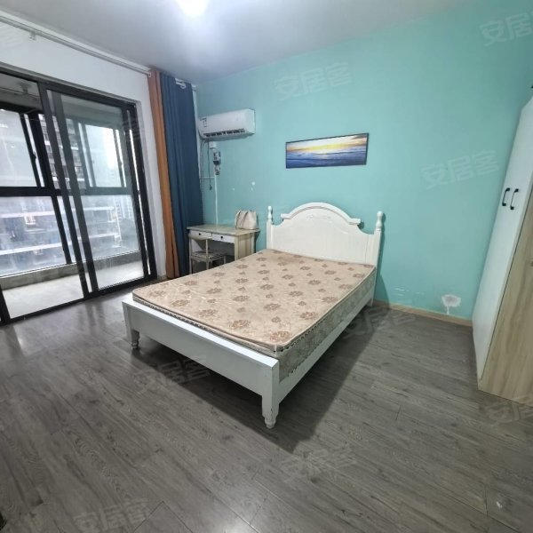 家天下三期朝南大阳台价可谈，南北通透_26平_拎包入住