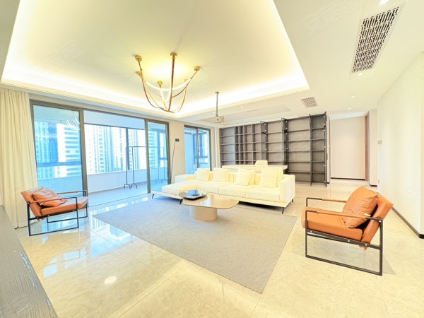 可月付央企品质郡和府横厅落地窗1梯1户拧包入住现代简约风