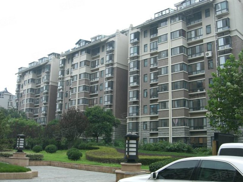 济南 上海花园小区照片