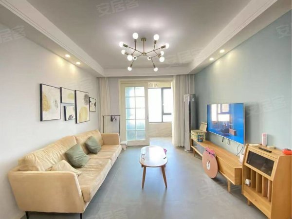 宝能城二期边户现代风装修三房～湖景房全屋定制拎包入住随时看房