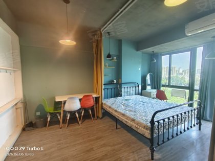 政务区天鹅湖万达广场对面水墨兰庭小区精装修1室出租