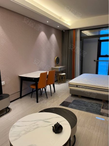 实拍_步行街_银泰_火车站_明光路_恒大中央广场一室_带阳台