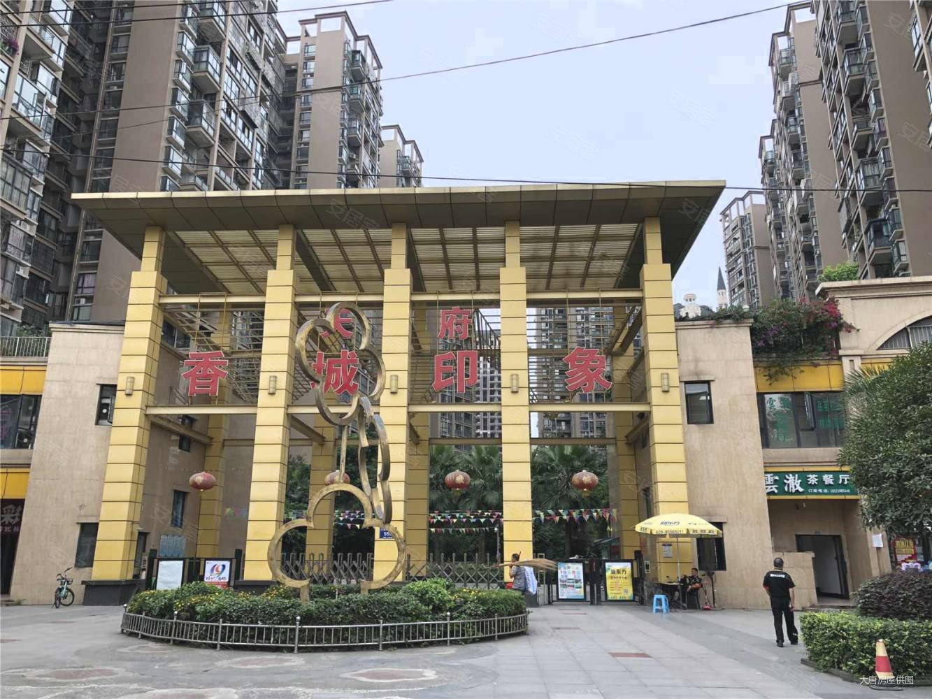 新上地铁口 好房 清水套四双卫 朝中庭不临街安静,天府香城印象二手房