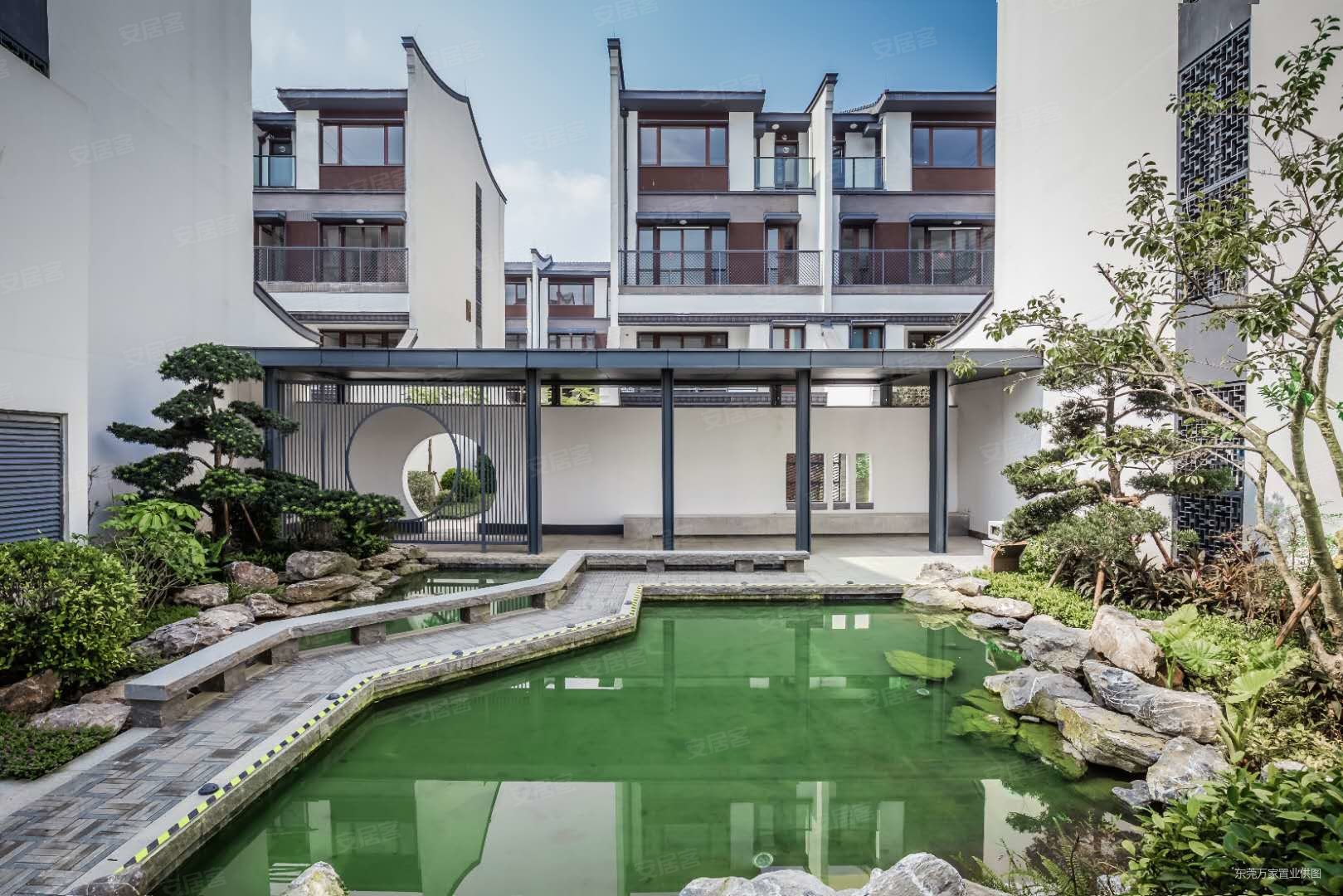 广州增城泰禾院子中式皇家园林叠加美墅230万住别墅