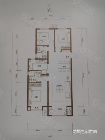 学府街,地铁一号线,精装居,九一,户型方正南北通透,富力金禧城二手房