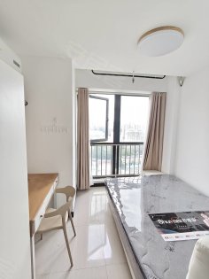万科金色名郡，陆军兵种大学地铁口，一付一压，单身公寓干净卫生