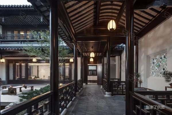 南派苏式园林,宋代中式四合院.装得进四季清风,盛得下