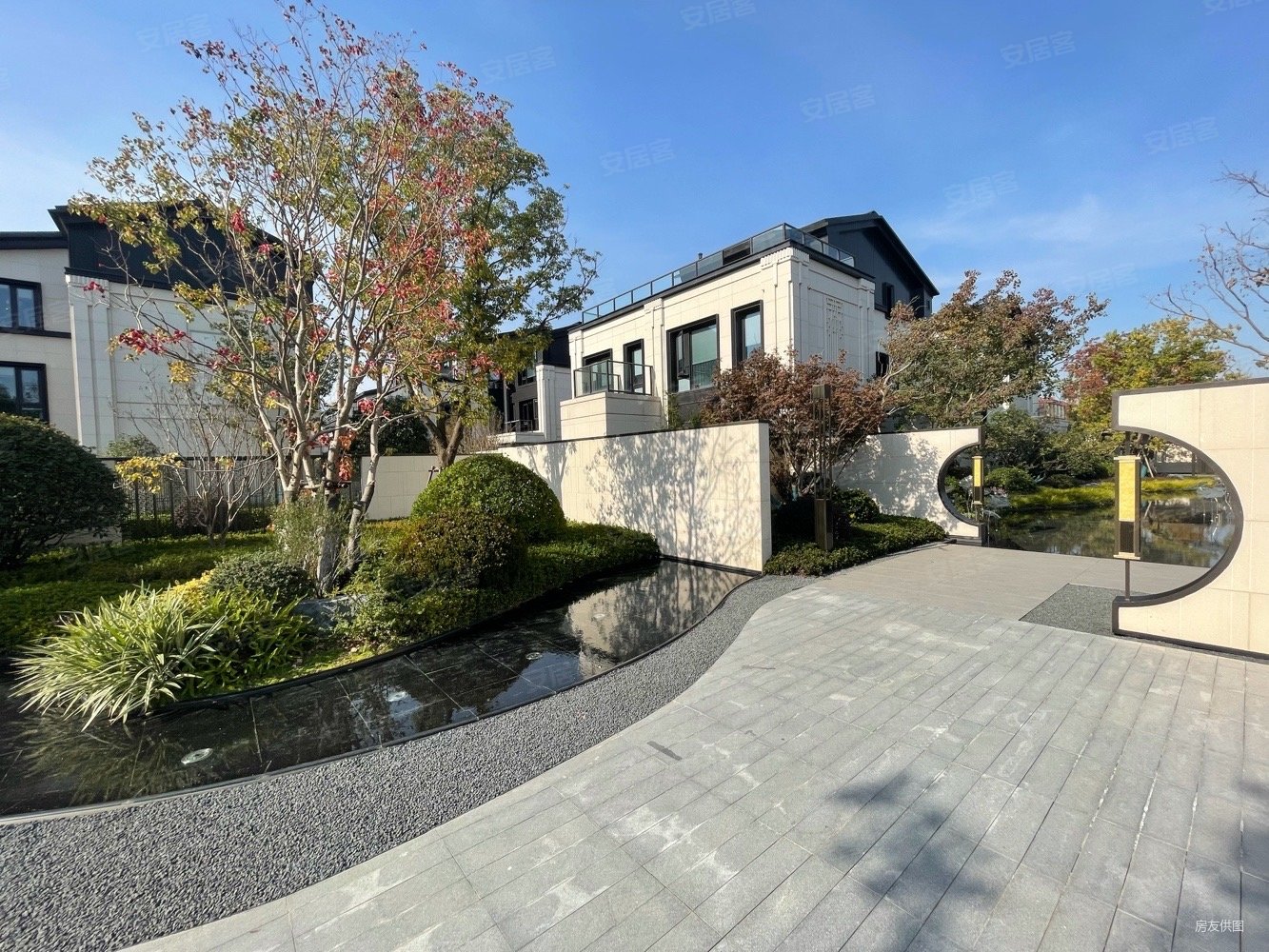 南京应天府越城天地秦淮河畔临河独栋别墅院子300