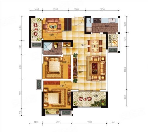 户型 户型图 平面图 506_450