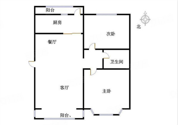 世纪公园片区 水榭花都 2室2厅