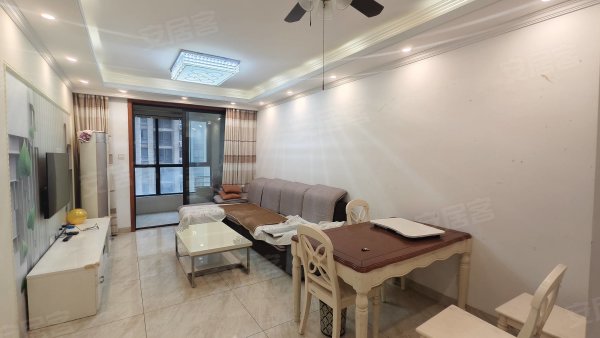 真实再租产业园顺丰_大富山庄两室精装朝南_拎包入住_通风好